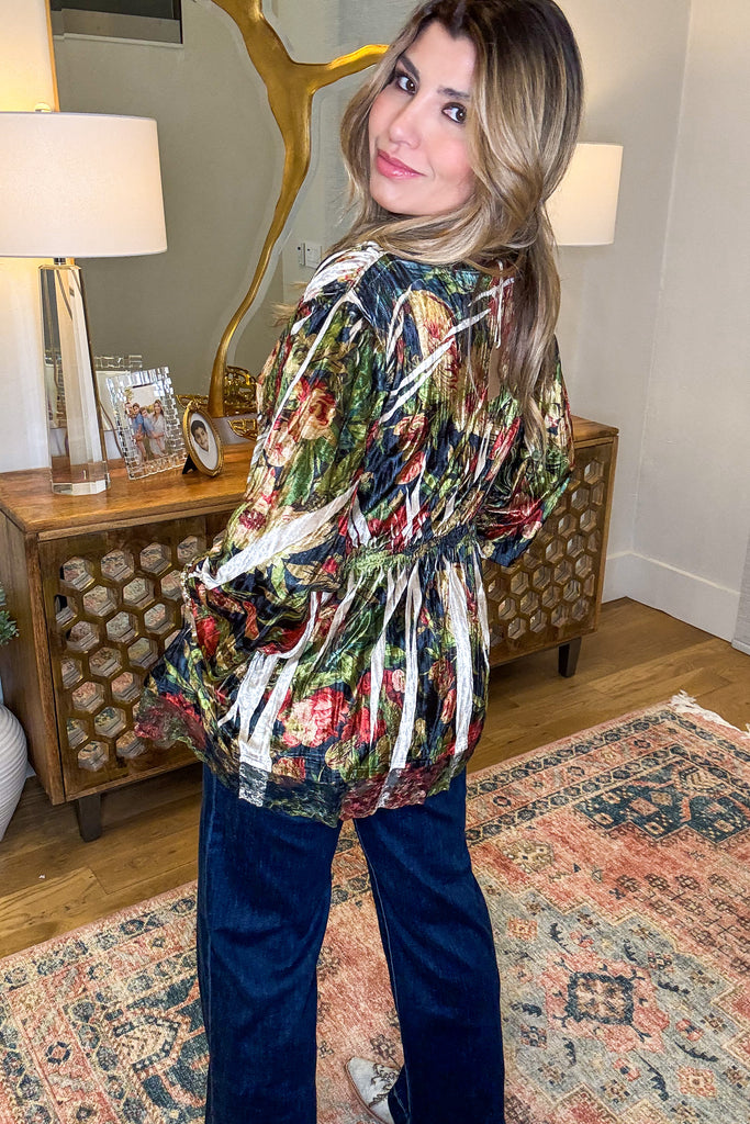 Velvet Garden Boho Tunic Top - SALE