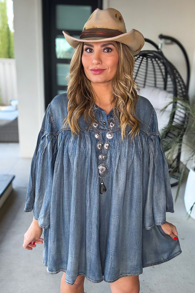 Wild Soul Oversized Dress - 100% Cotton