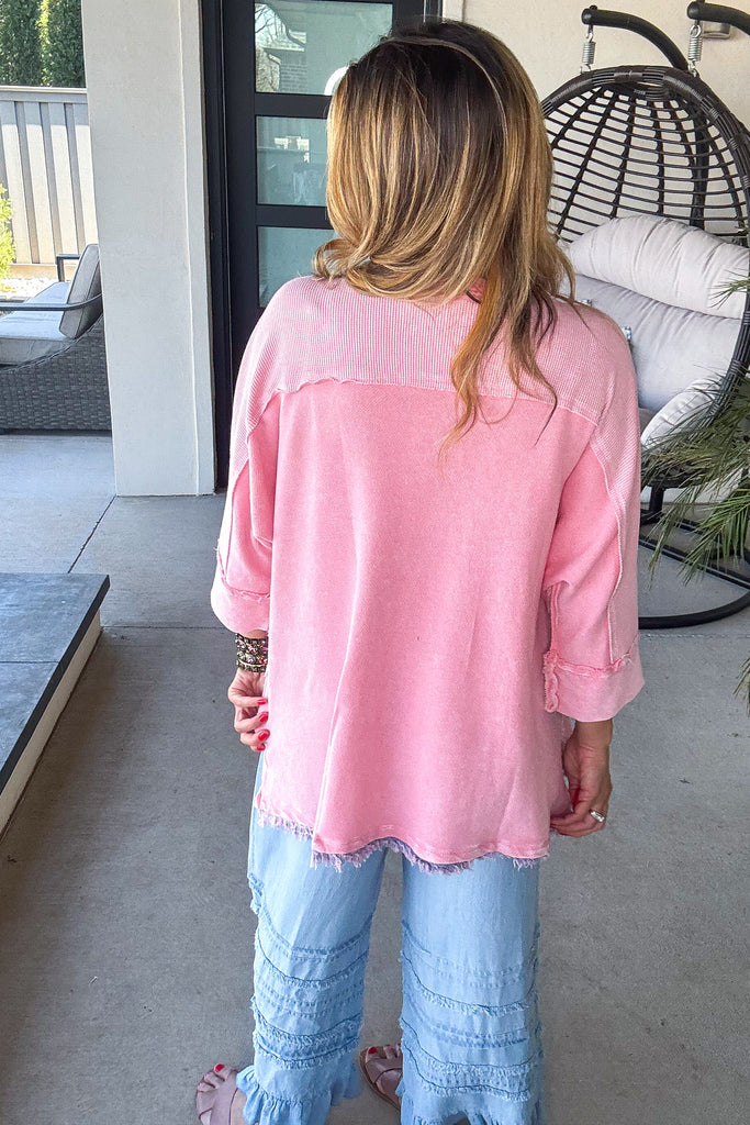 Star Energy Top - Pink - 100% Cotton