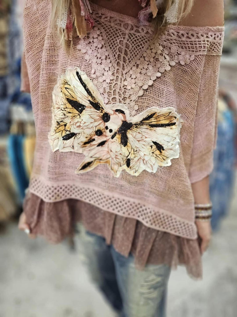 Songbird Dreams Boho Poncho Top