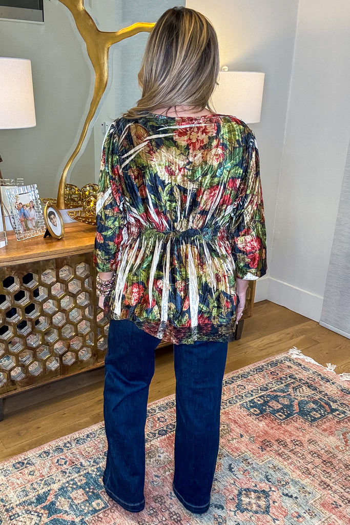 Velvet Garden Boho Tunic Top - SALE