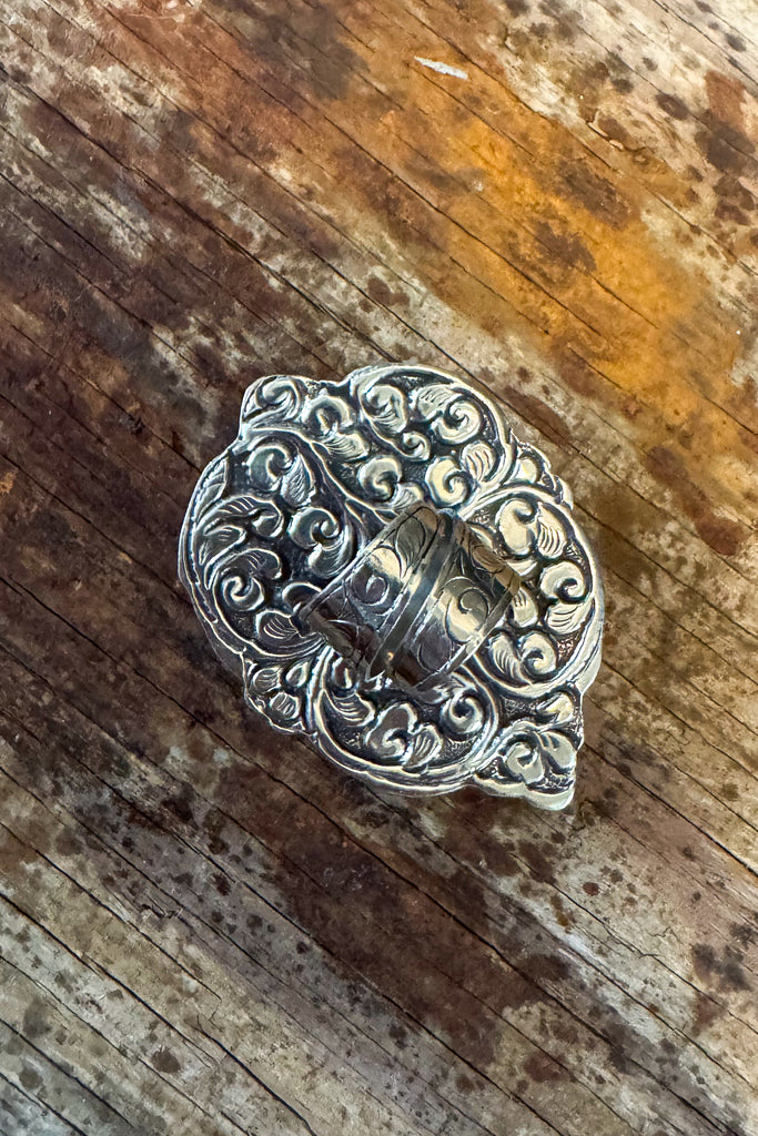 Sacred Earth Statement Ring - Rare From Kingman Arizona