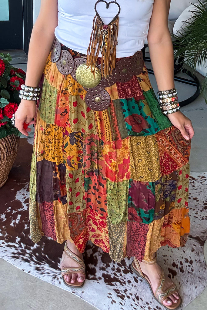 PRE ORDER: Dreaming Of Tomorrow Elastic Waist Maxi Skirt - Camel
