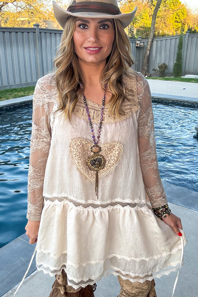 Adjustable Back Oversized Overlay - 100% Cotton