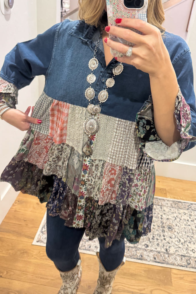 PRE ORDER: Just My Style Tunic - Vintage - 100% Cotton