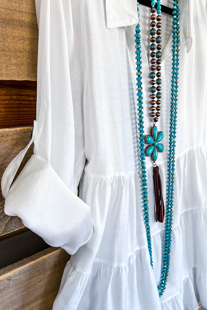 The Look Of Success Tunic - White