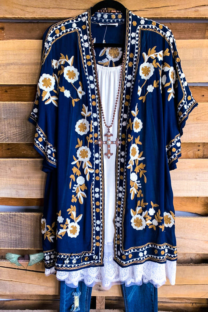 AHB EXCLUSIVE: Anywhere With Me Cardigan - Navy