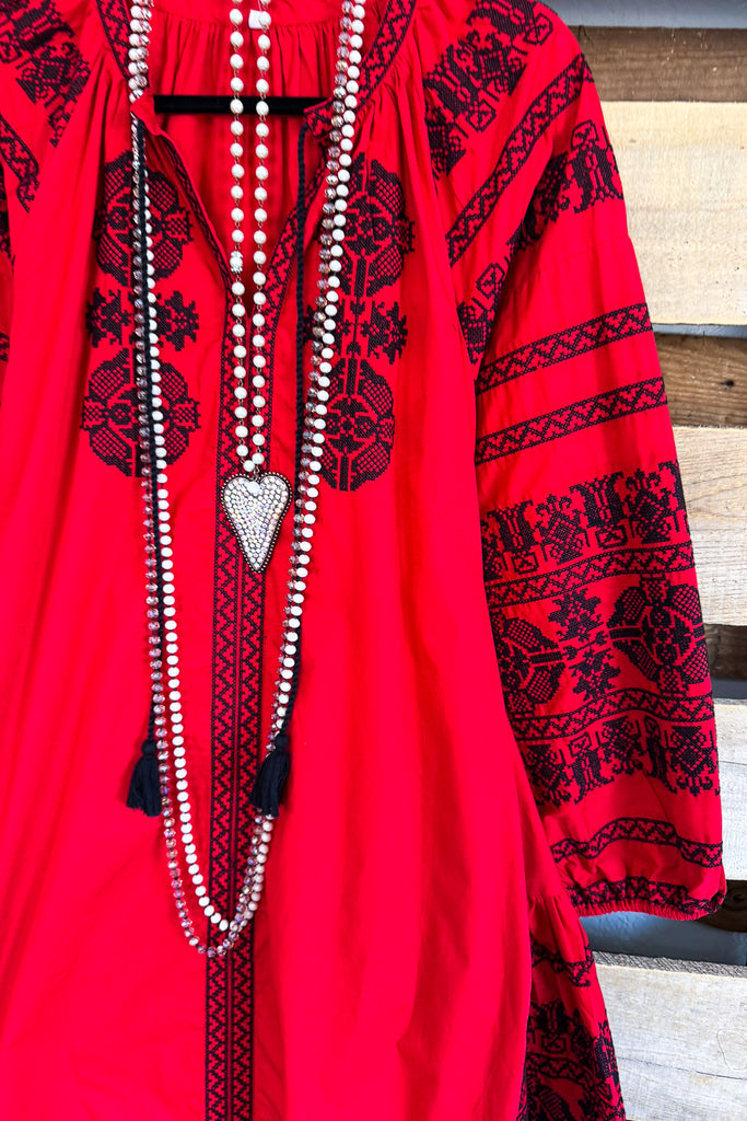 AHB EXCLUSIVE: Love For Fashion Dress - Red