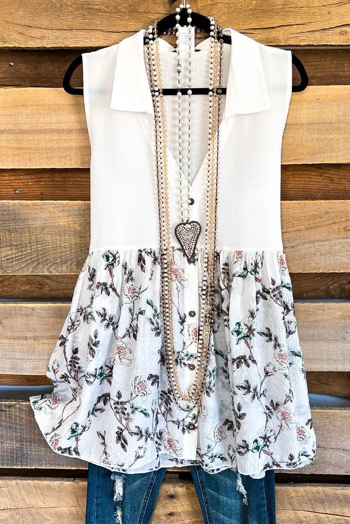 Sea Front Tunic - White