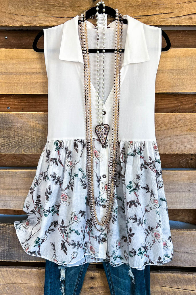 Sea Front Tunic - White