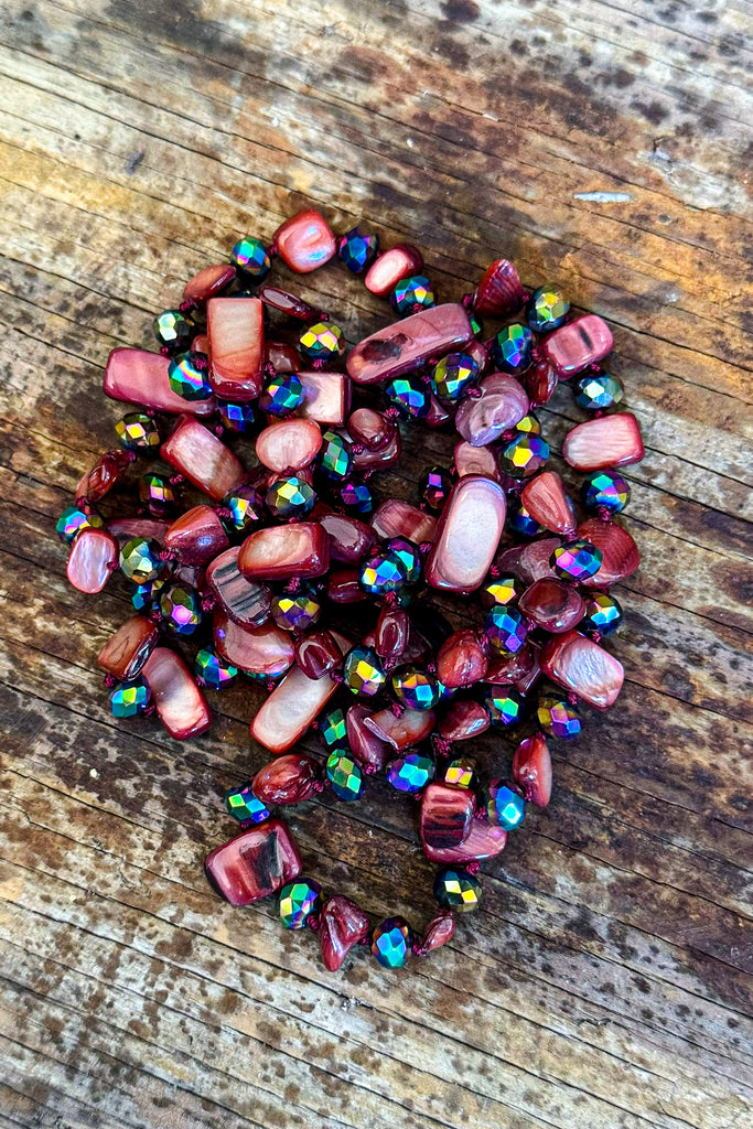 On The Town Necklace - Mauve