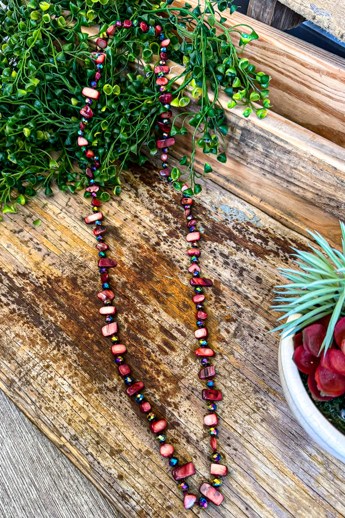 On The Town Necklace - Mauve