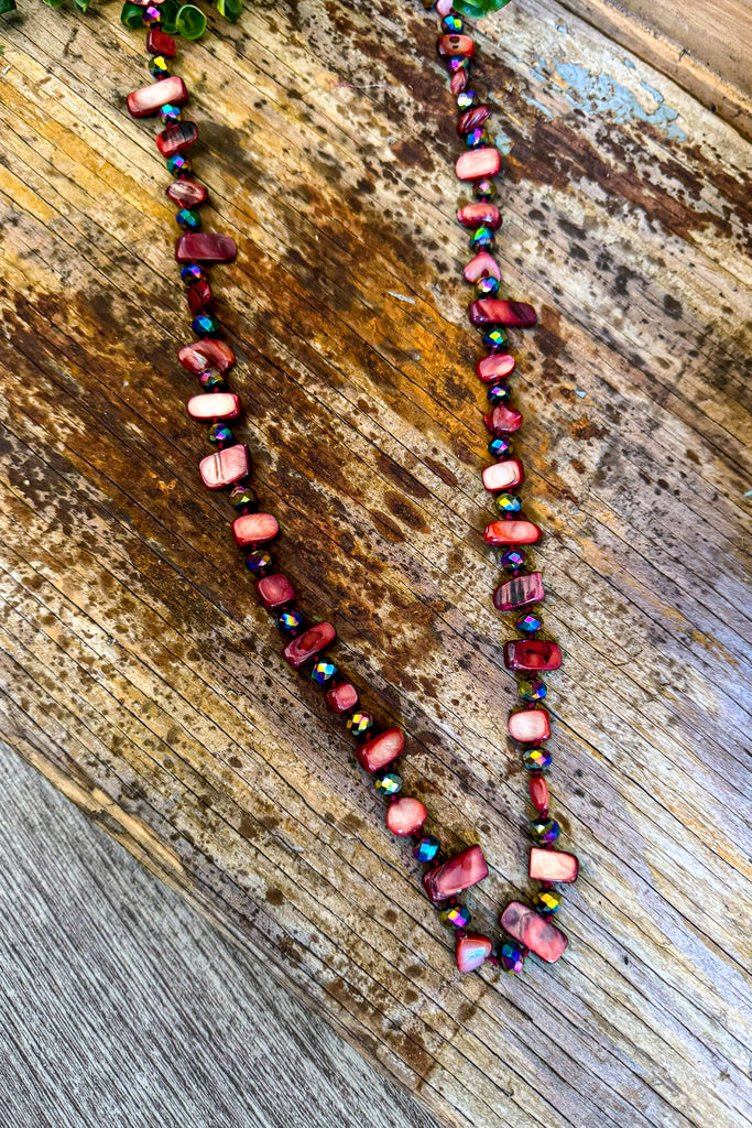 On The Town Necklace - Mauve