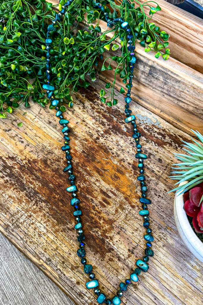On The Town Necklace - Turquoise