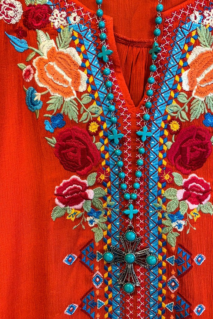 AHB EXCLUSIVE: Give Me a Little Time Top - Red