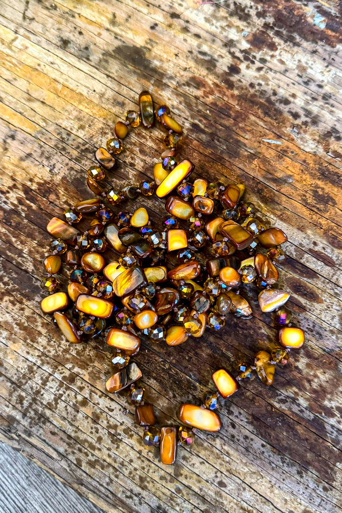 On The Town Necklace - Mocha