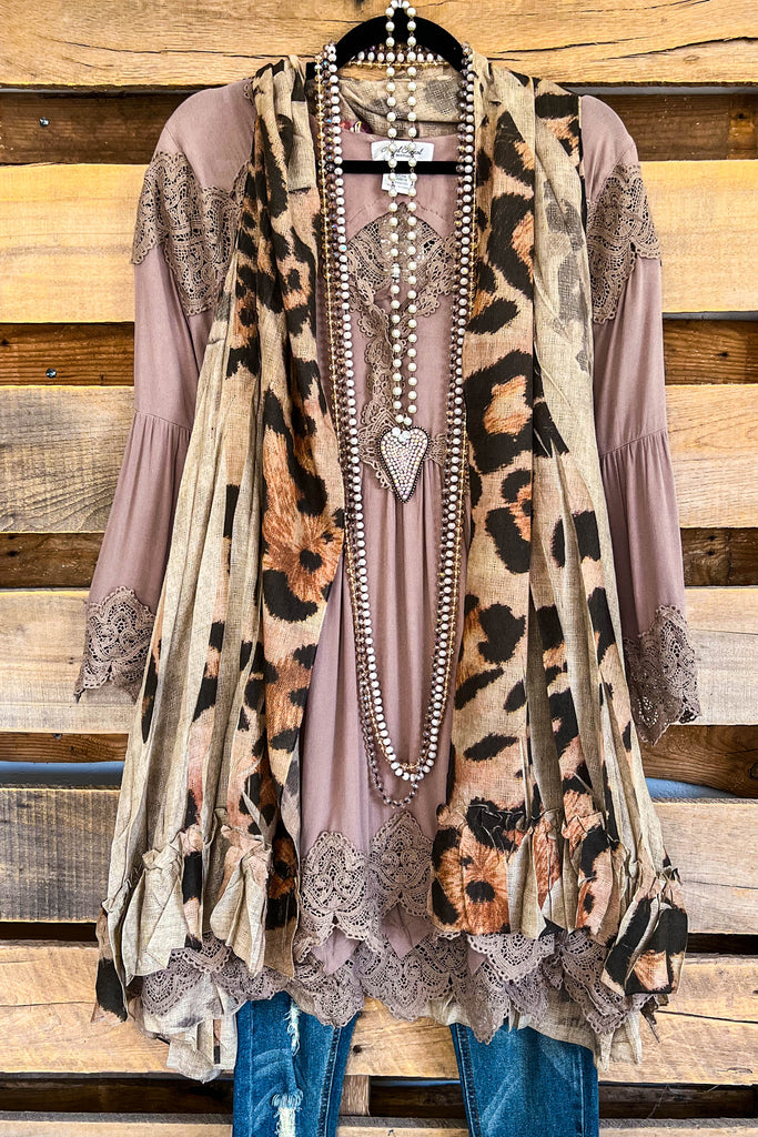 AHB EXCLUSIVE: Counting The Stars Vest - TP/leopard