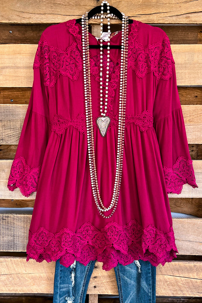 AHB EXCLUSIVE - The Most Beautiful Top - Maroon