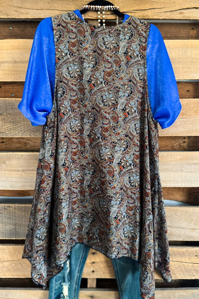 Back In Control Vest - Brown