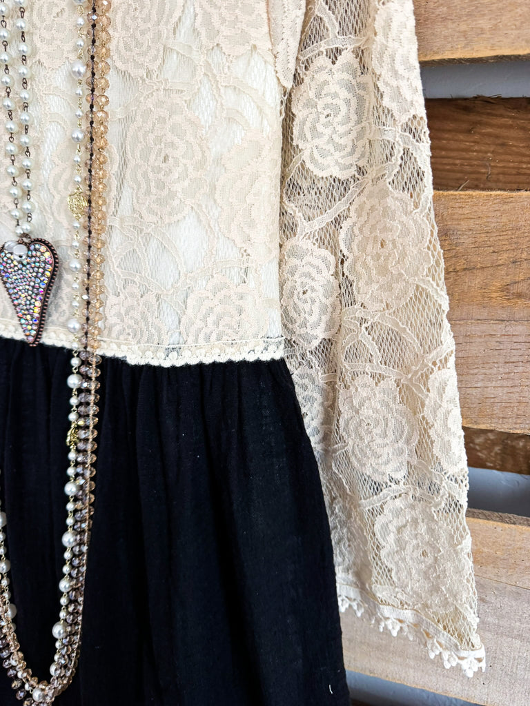 Metro Treasure Tunic - Black - 100% COTTON