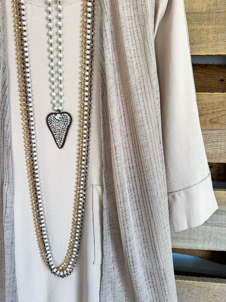 AHB EXCLUSIVE: Willow Delight Vest - Taupe