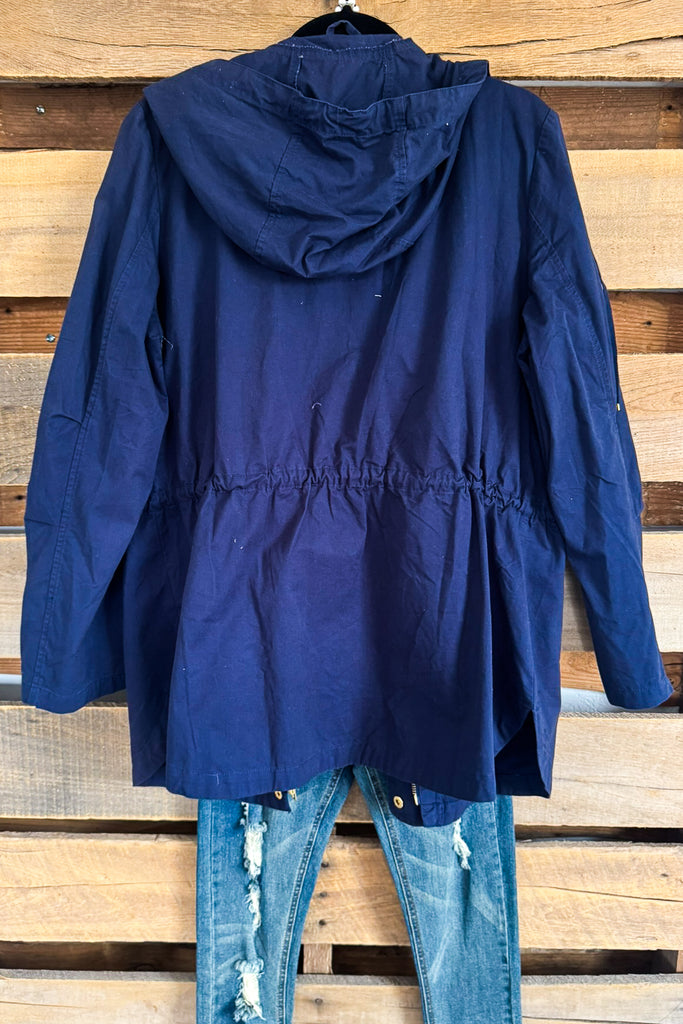 American Rag Jacket - Navy - 100% COTTON