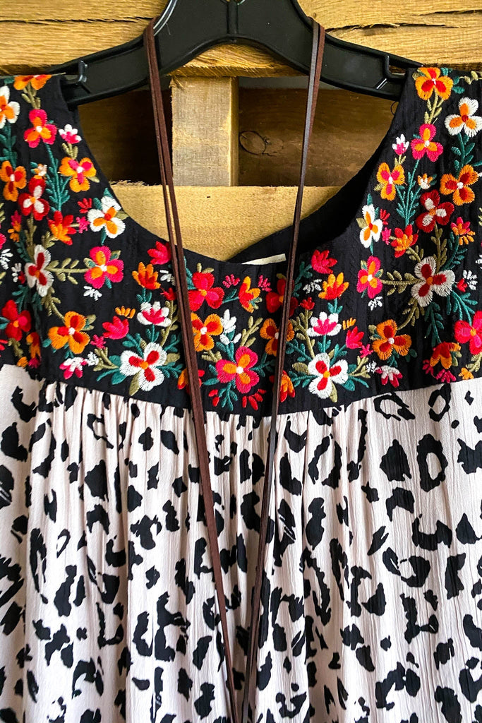 AHB EXCLUSIVE: Late Night Spring Top - Leopard Mocha Black