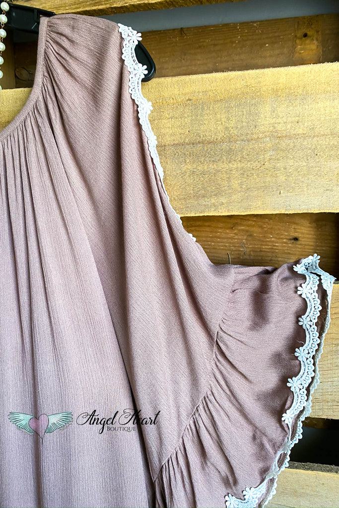 AHB EXCLUSIVE: Classy Oversized Tunic - Mocha