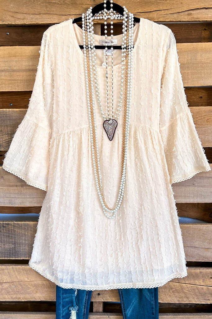 Make Your Own Melody Dress - Beige - 100% COTTON