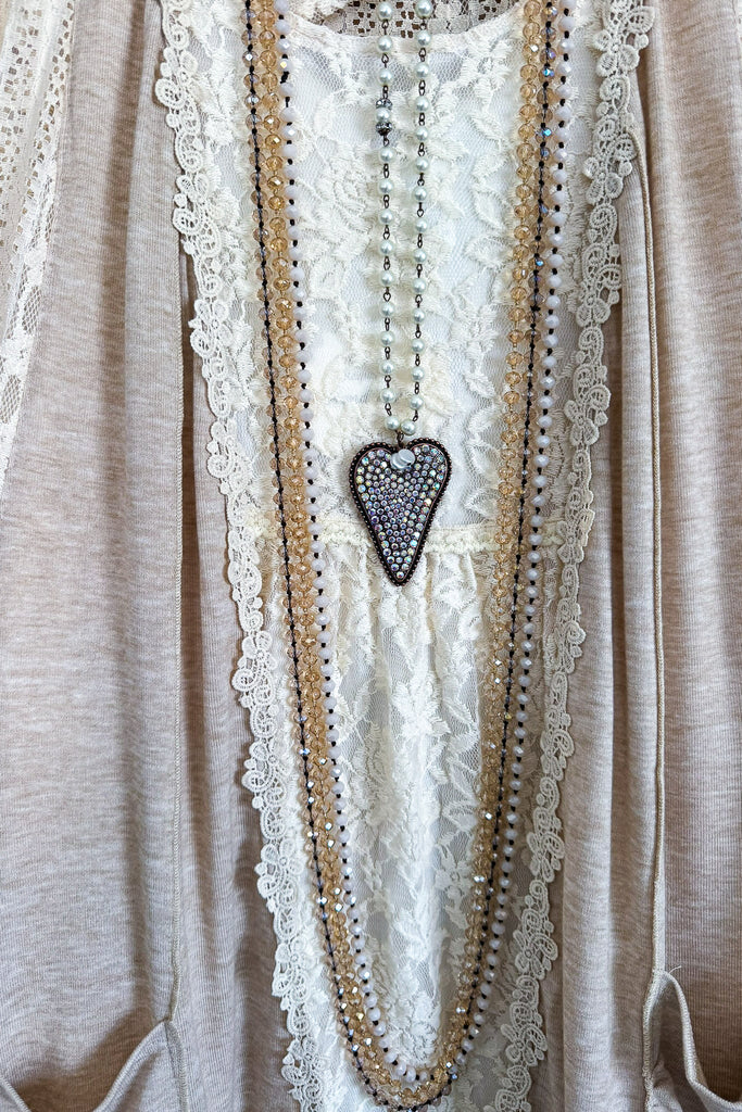 AHB EXCLUSIVE: The Heart Won't Lie Cardigan - Natural