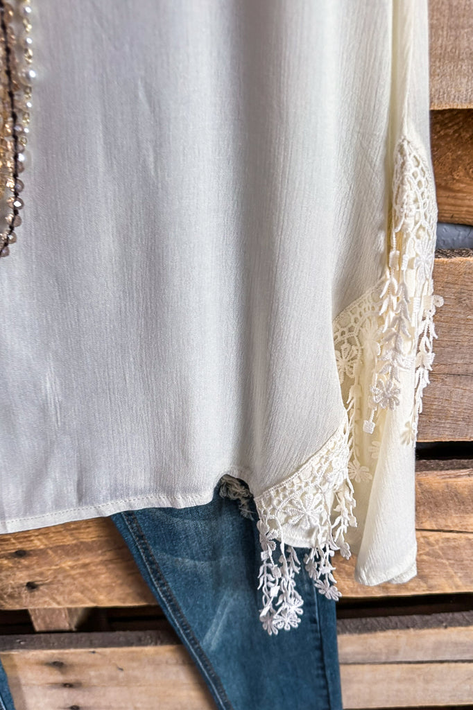 From The Start Tunic - Beige