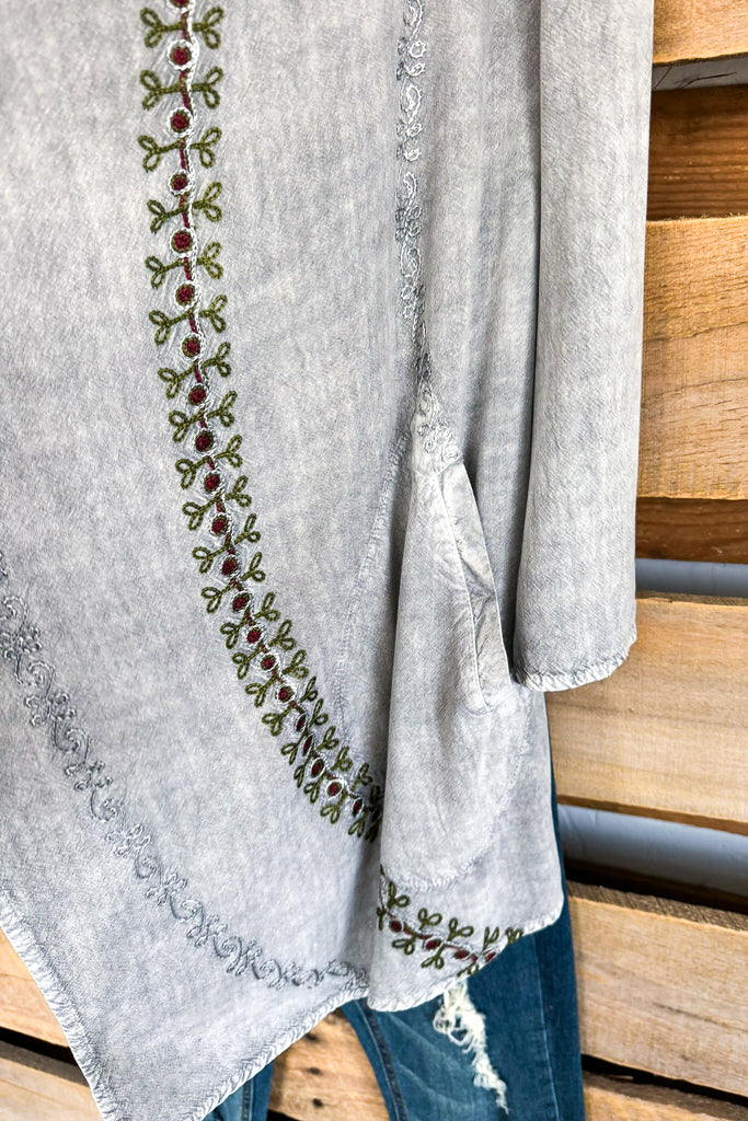 A Touch of Sophistication Kimono - Grey - SALE