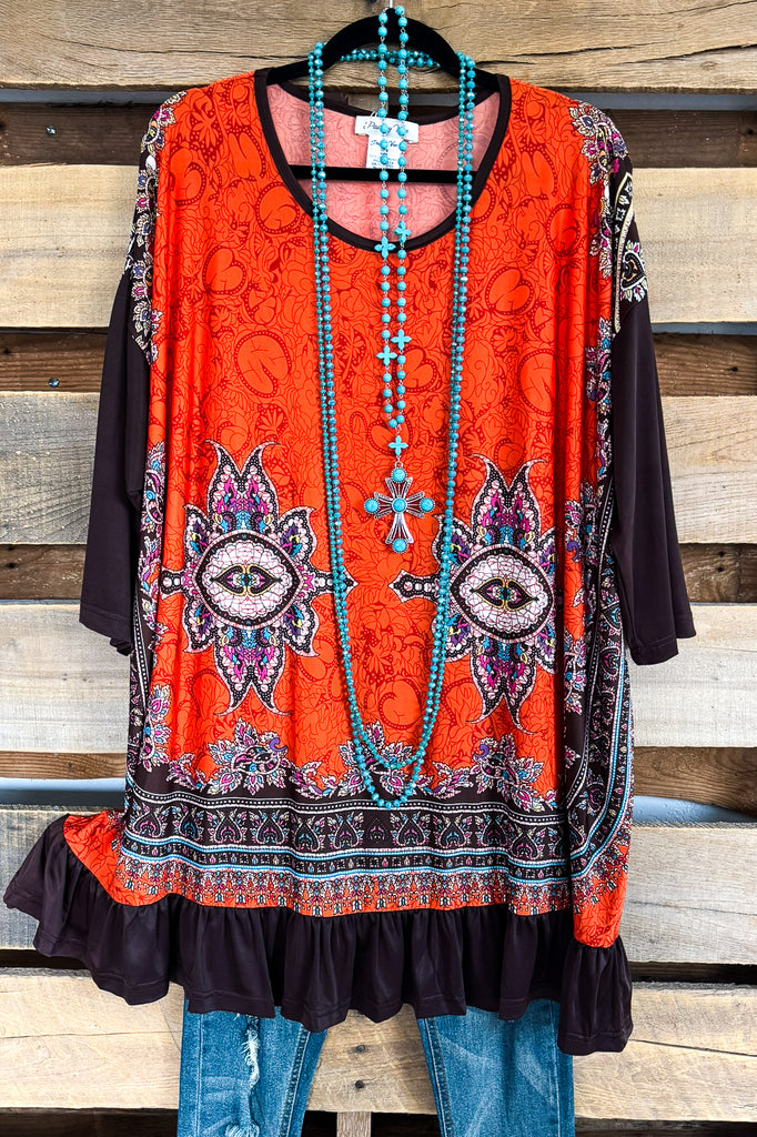 Only For You Tunic - Orange
