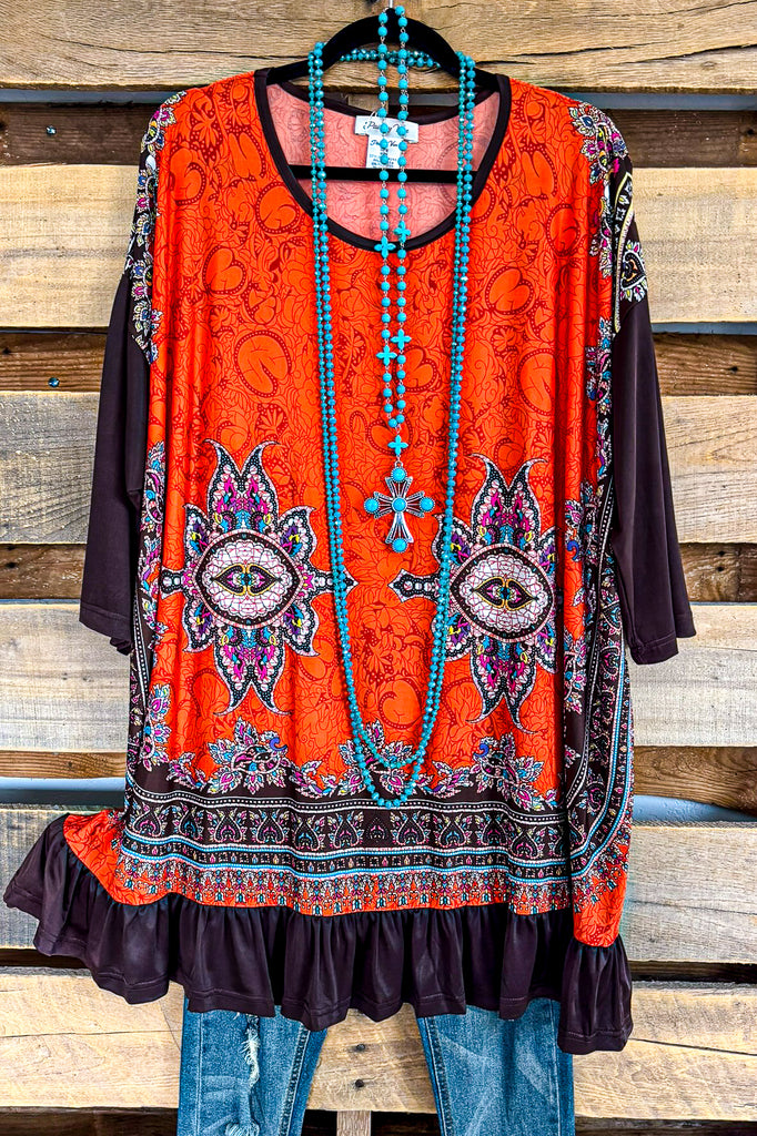 Only For You Tunic - Orange