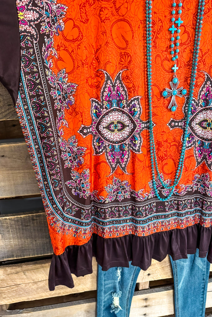 Only For You Tunic - Orange