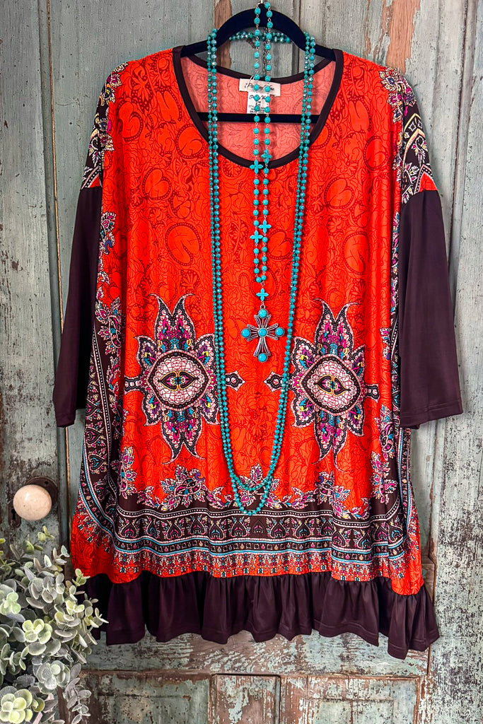Only For You Tunic - Orange