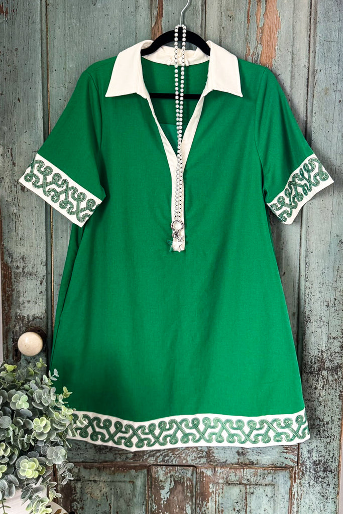 Looking Impressed Dress - Green