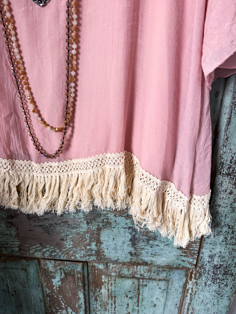 Showing Out Tunic - Pink