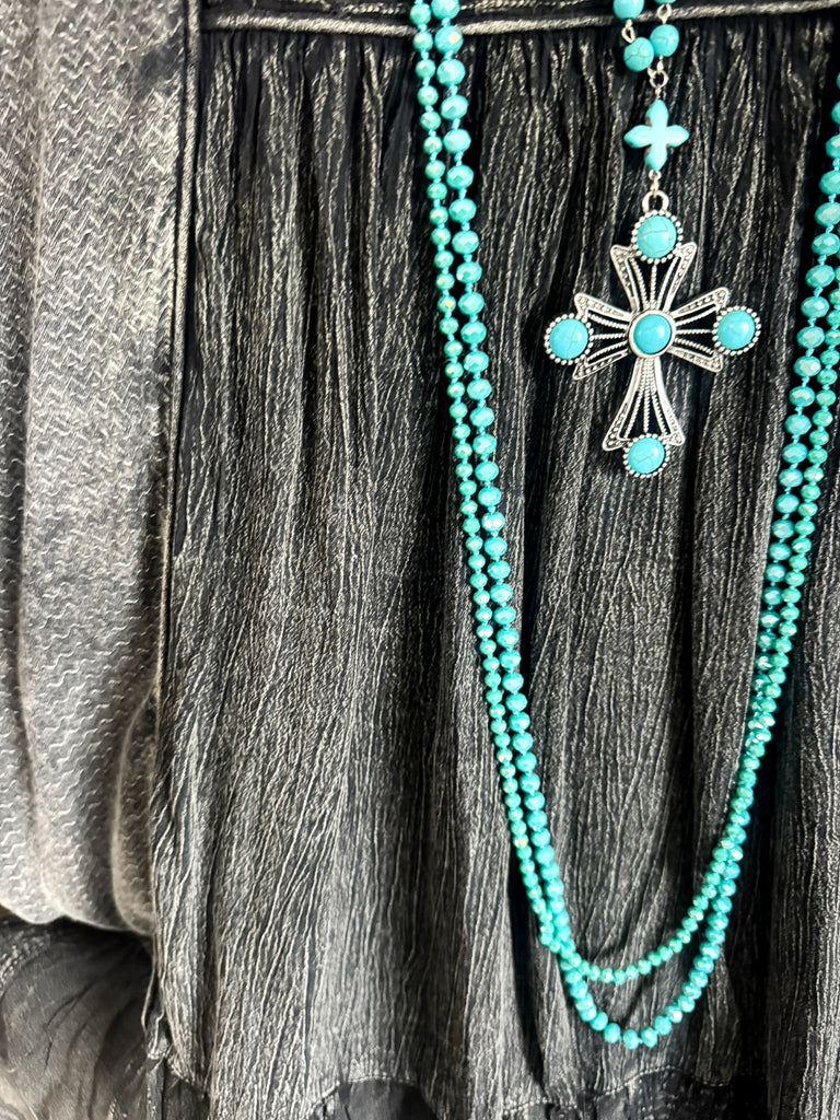 Times To Remember Dress - Charcoal