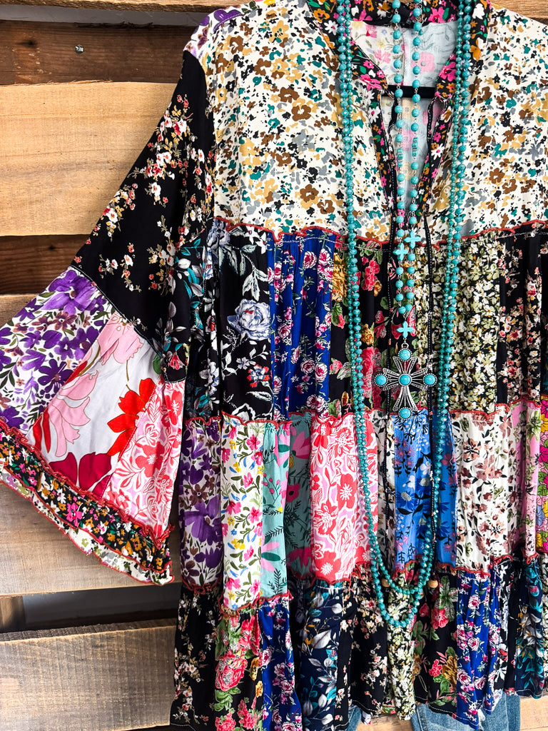 AHB EXCLUSIVE: A Hint Of Bloom Tunic - Multi - 100% Cotton