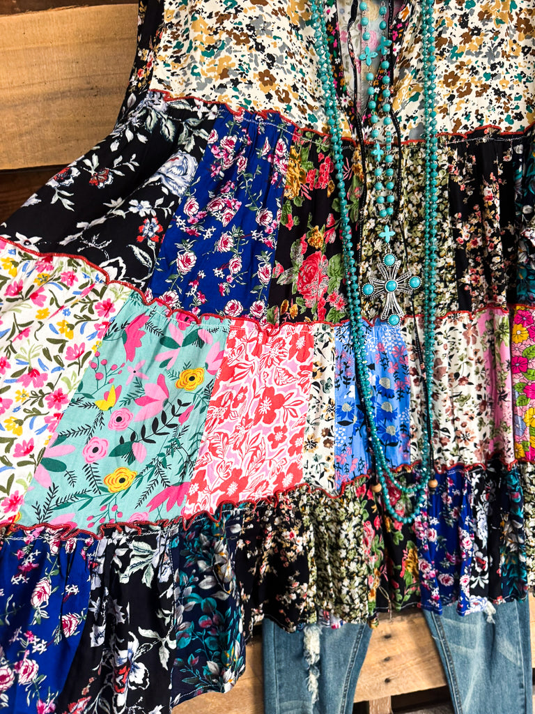 AHB EXCLUSIVE: A Hint Of Bloom Tunic - Multi - 100% Cotton