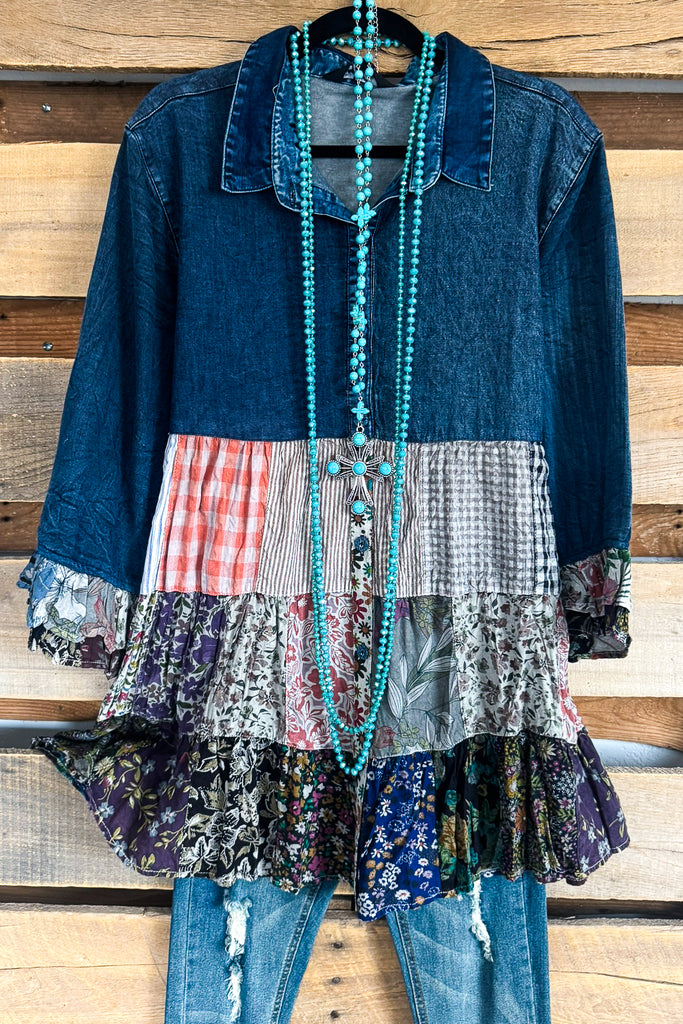 PRE ORDER: Just My Style Tunic - Vintage - 100% Cotton