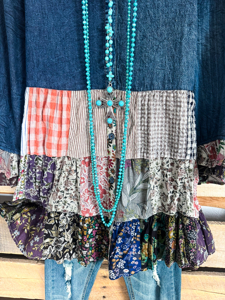 PRE ORDER: Just My Style Tunic - Vintage - 100% Cotton