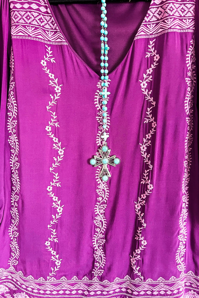 AHB EXCLUSIVE: Abide With Passion Tunic - Eggplant