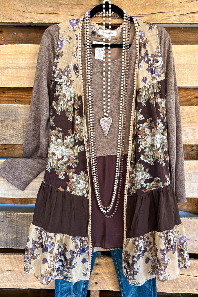 Generating Greatness Vest - Beige-Brown