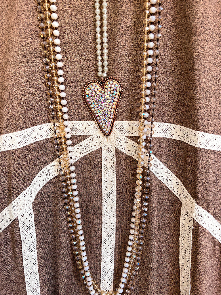 Not Over You Blouse - Light Brown