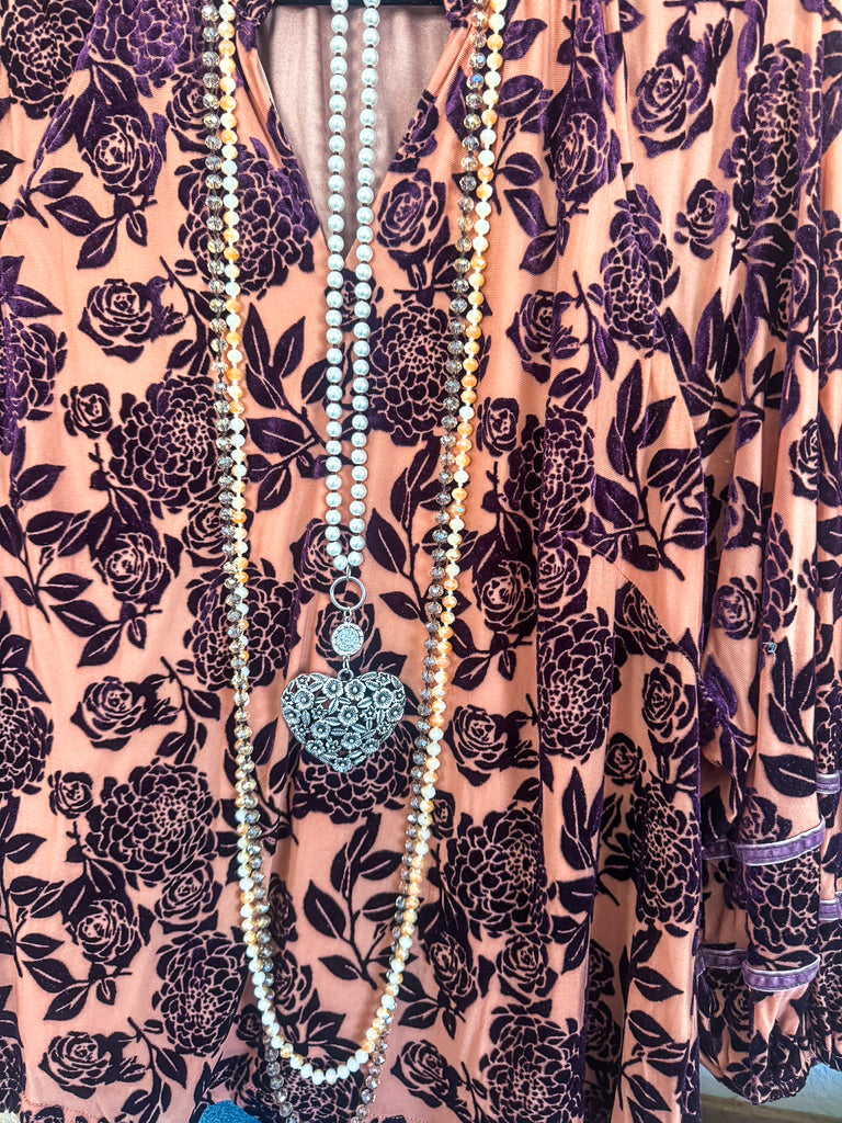 Meaningful Beauty Blouse - Grape