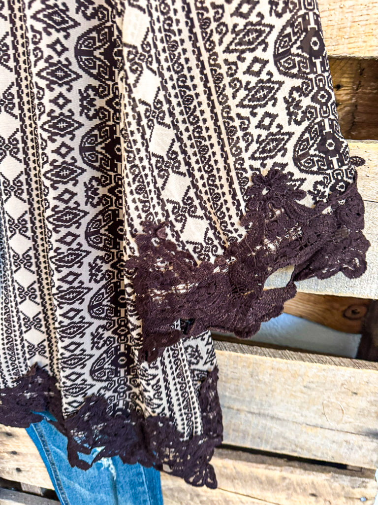 Urban Ease Tunic - Brown (Size L and XL only)