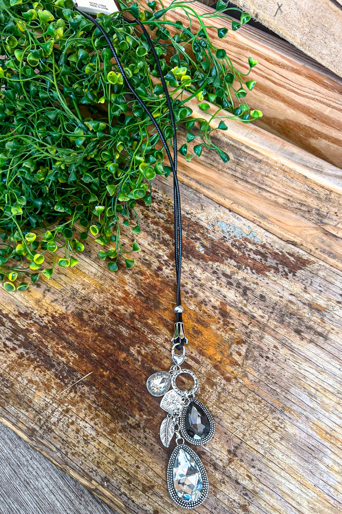 Charming My Heart Necklace - Silver