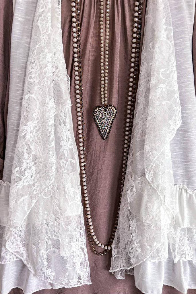 Complimenting You Vest - White